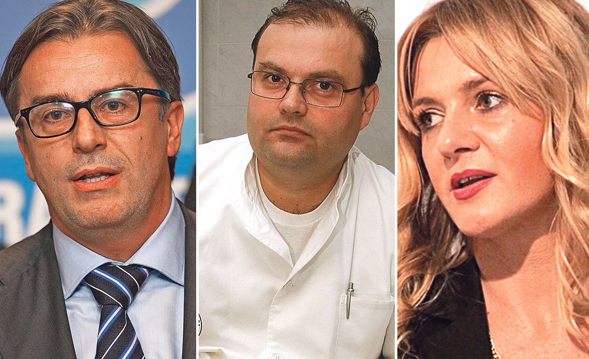 Dražen Vidović, Damir Gugić i Marinela Rosso