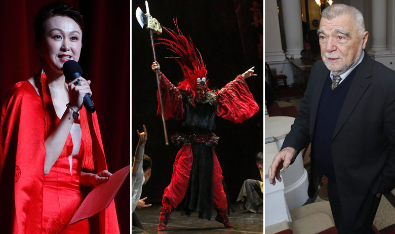 Stjepan Mesić (desno)