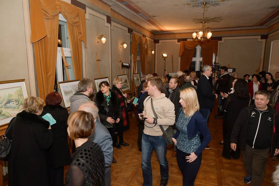 Otvorenje izložba Vanje Krmpotić u Zorin domu