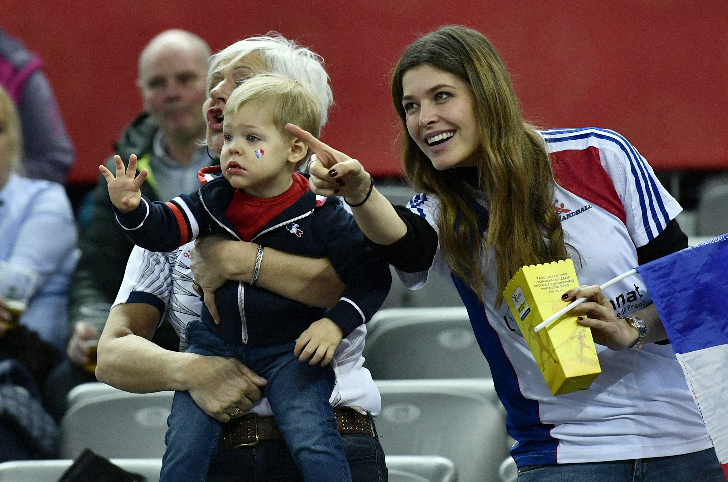 Geraldine Pillet i Alek Karabatić u Areni Zagreb