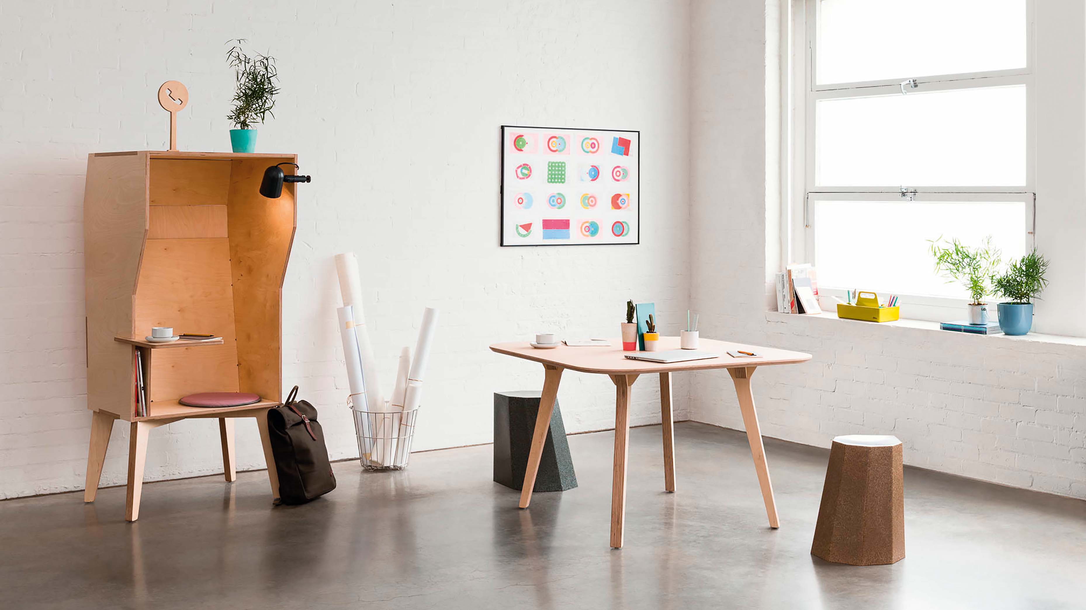 Wikibooth radna kabina studija Opendesk - intimni kutak u prostoru
www.opendesk.cc 