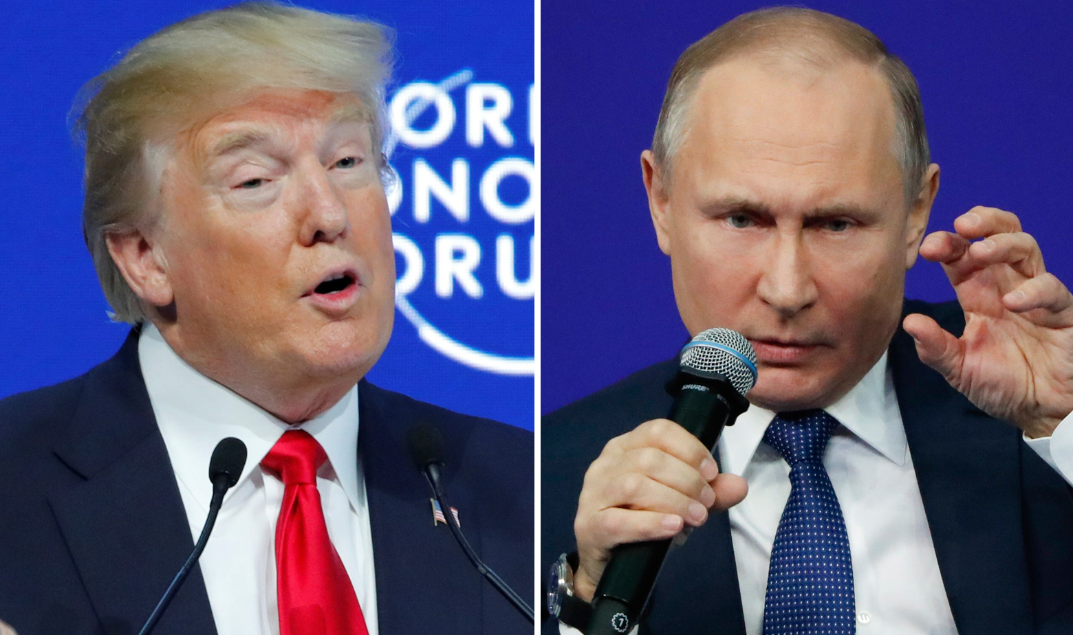 Donald Trump i Vladimir Putin 