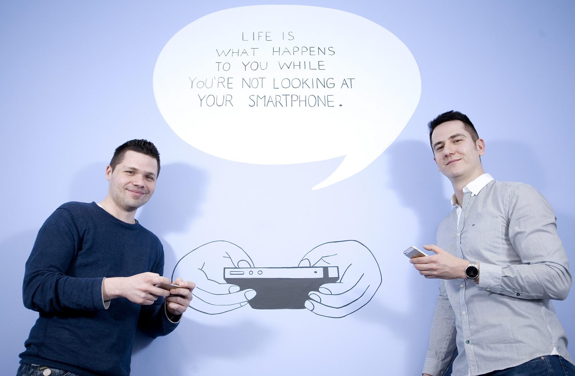 Alan Sumina i Zoran Gucinic, vlasnici tvrtke Nanobit koja se bavi razvojem softvera za mobilne igre  