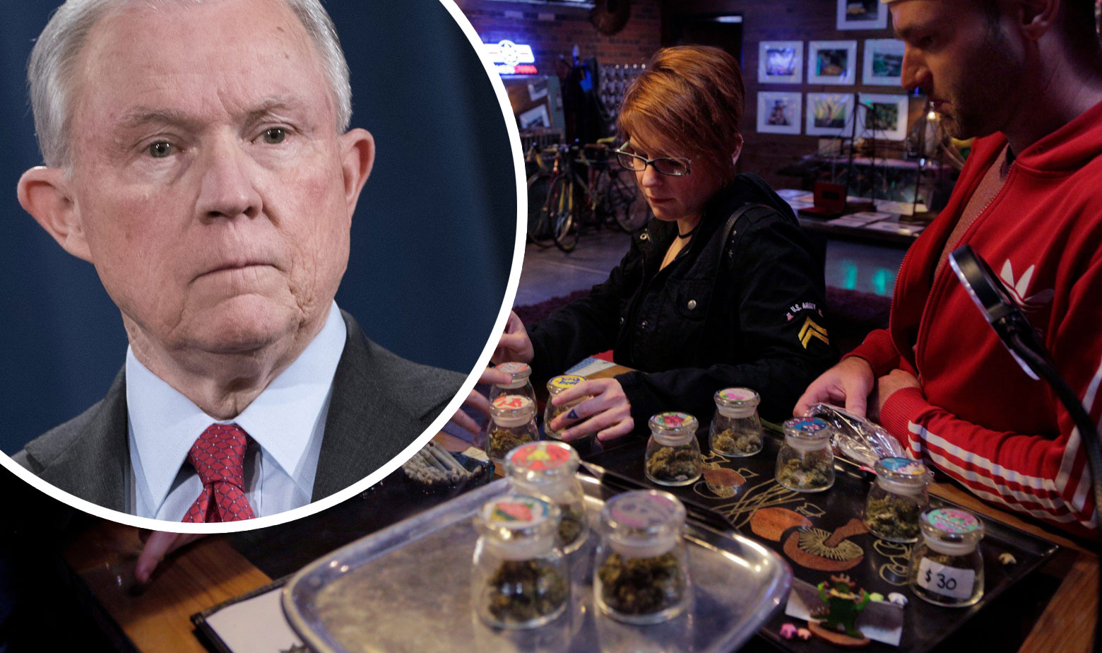 Jeff Sessions (u krugu)