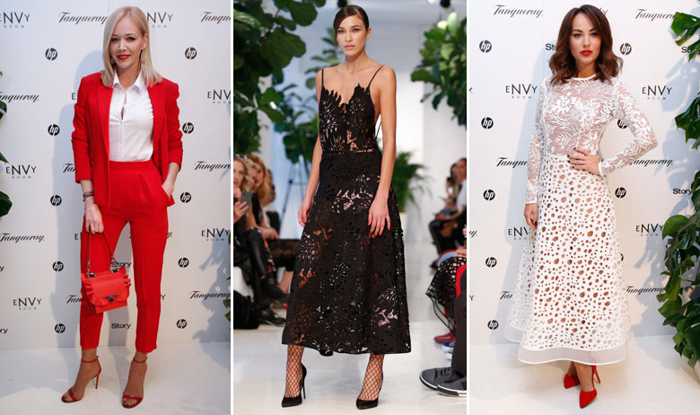 Jelena Rozga, jedan od modela nove kolekcije modnog dvojca eNVy Room, Tatjana Jurić