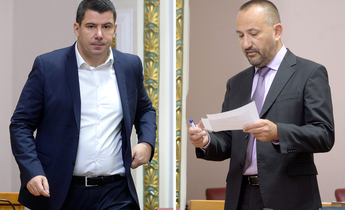 Nikola Grmoja (lijevo) i Hrvoje Zekanović (desno)