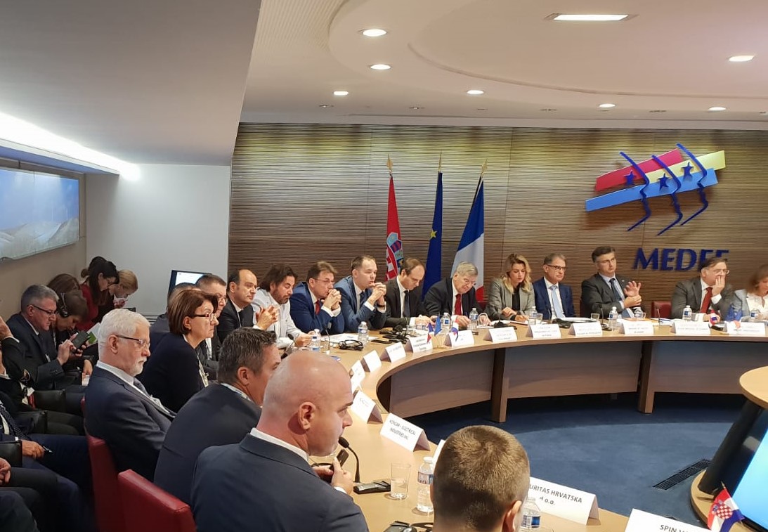 Sastanak hrvatskih i francuskih gospodarstvenika u Parizu