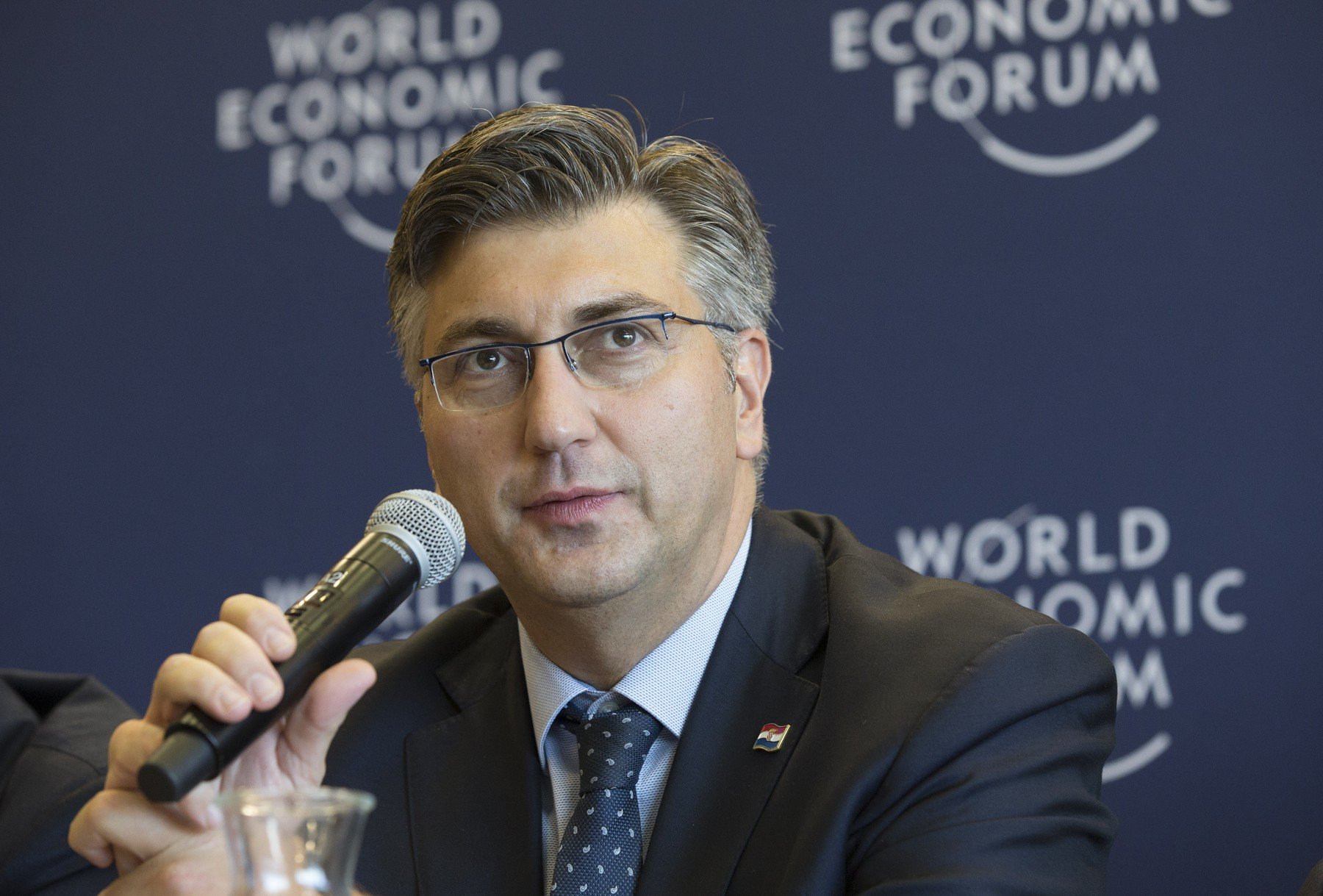Amdrej Plenković na Svjetskom gospodarskom forumu u Genevi