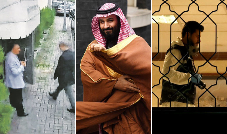 Jamal Khashoggi ulazi u konzulat Saudijske Arabije u Istanbulu; princ prijestolonasljednik Mohamed bin Salman; turski istražitelj obavlja očevid u konzulatu Saudijske Arabije u Istanbulu