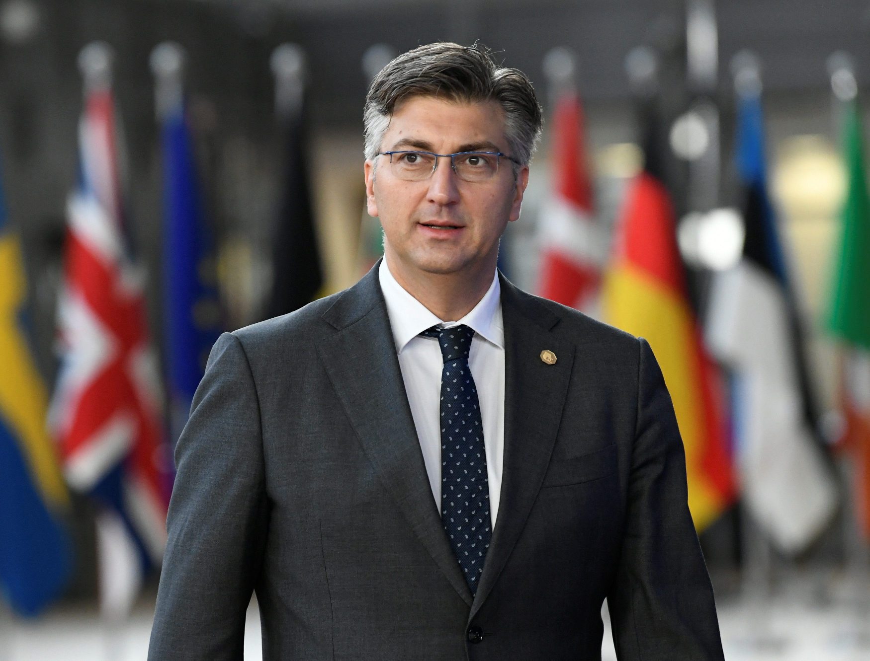 Andrej Plenković u Bruxellesu