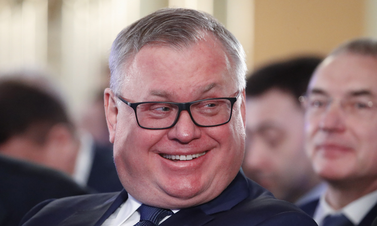 Andrej Kostin, šef državne VTB banke i najmoćniji bankar u Rusiji