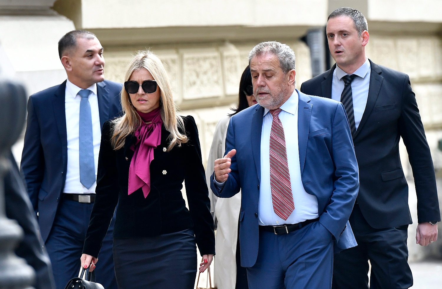 Ksenija Vržina i Milan Bandić