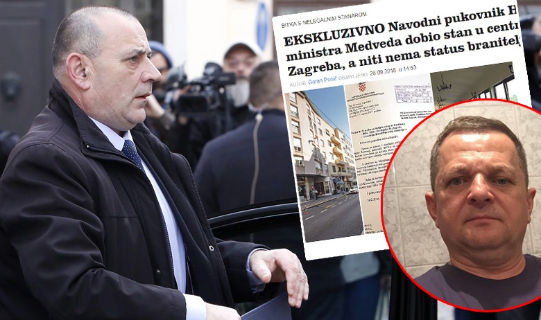 Ministar Tomo Medved, u krugu Bruno Paurević