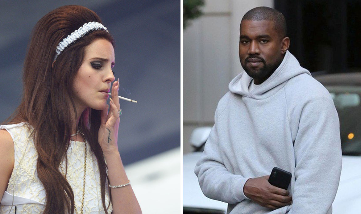 Lana Del Rey, Kanye West