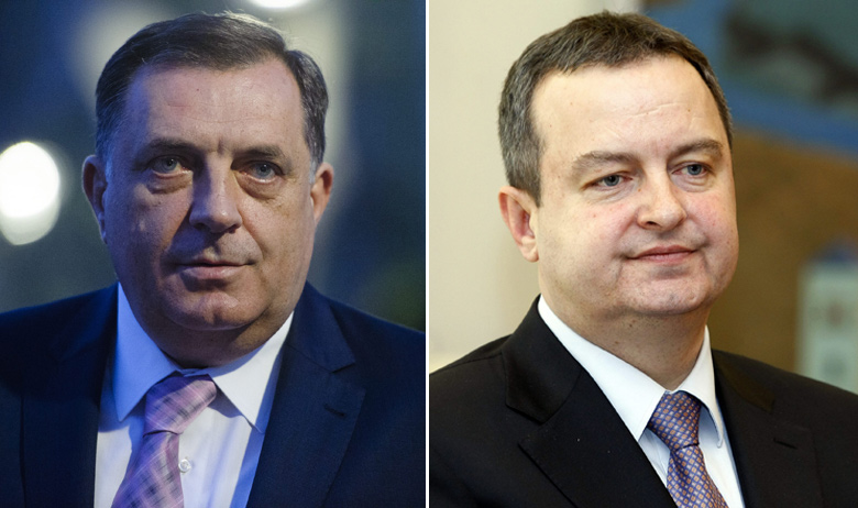 Milorad Dodik i Ivica Dačić