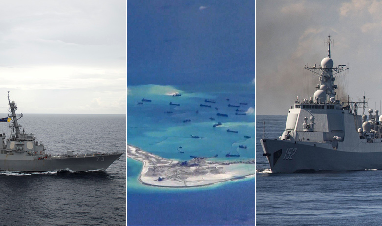 USS Decatur, otočje Spartly, razarač Luyang