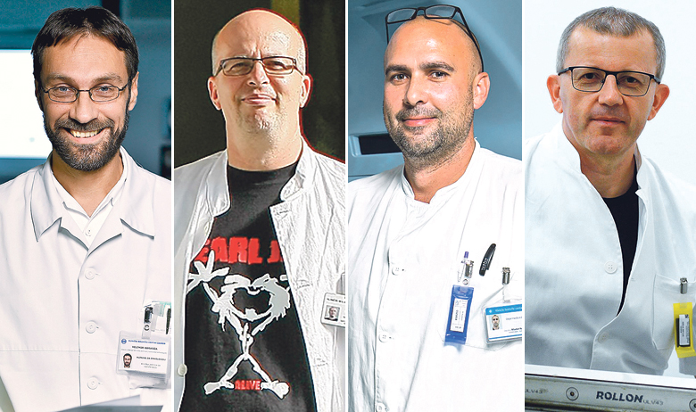 Velimir Karadža, Slaven Jurković, Mladen Kasabašić i Hrvoje Hršak