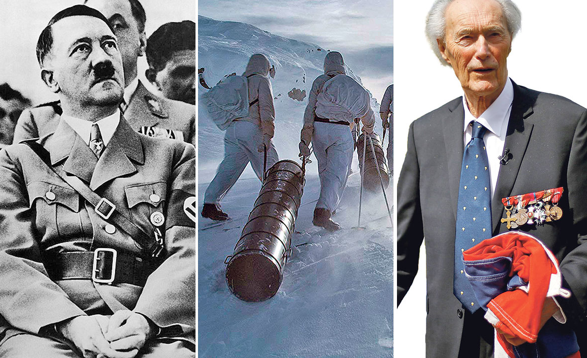 Adolf Hitler (lijevo), Joachim Ronneberg (desno)