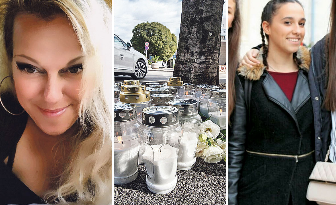 Vozačica Ivana Tena Gotovac Soldić (lijevo),  nastradala Marija Ćorić (desno)