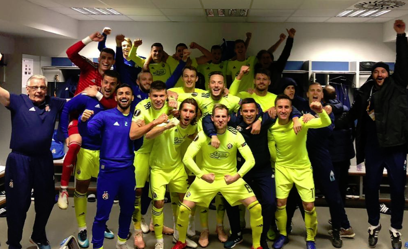 Dinamo svlačionica poslije Spartaka