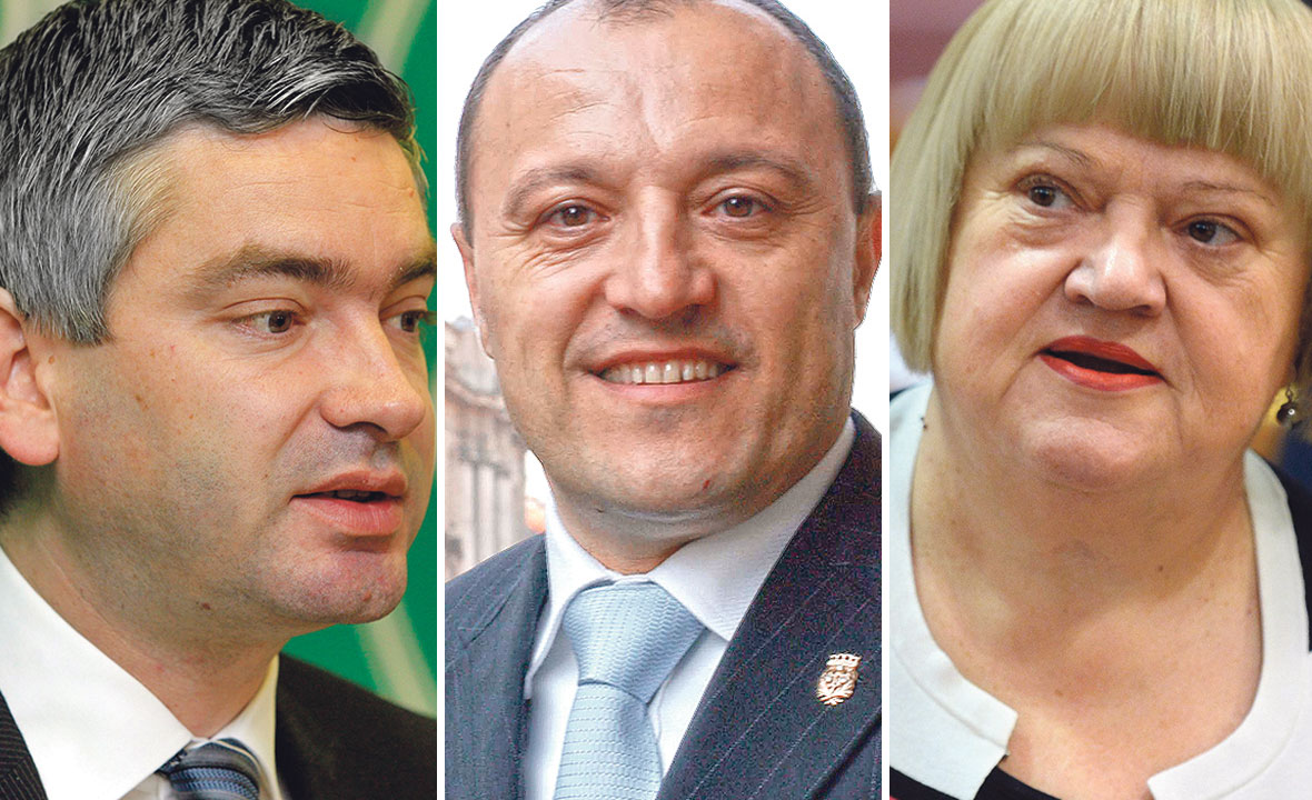 Boris Miletić, Srećko Ferenčak i Anka Mrak Taritaš