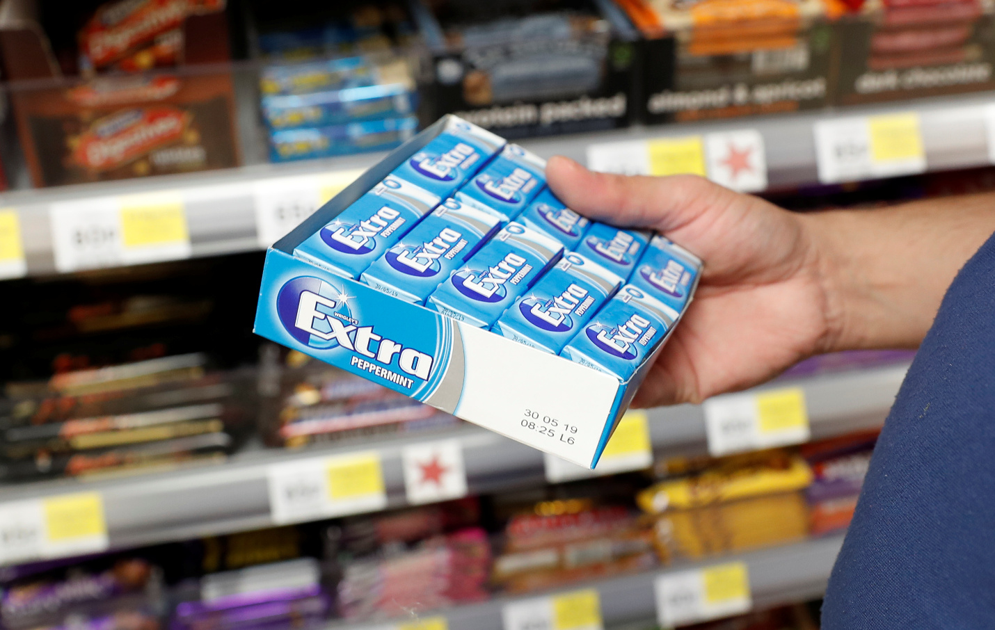 Žvakaće gume, ilustracija. 