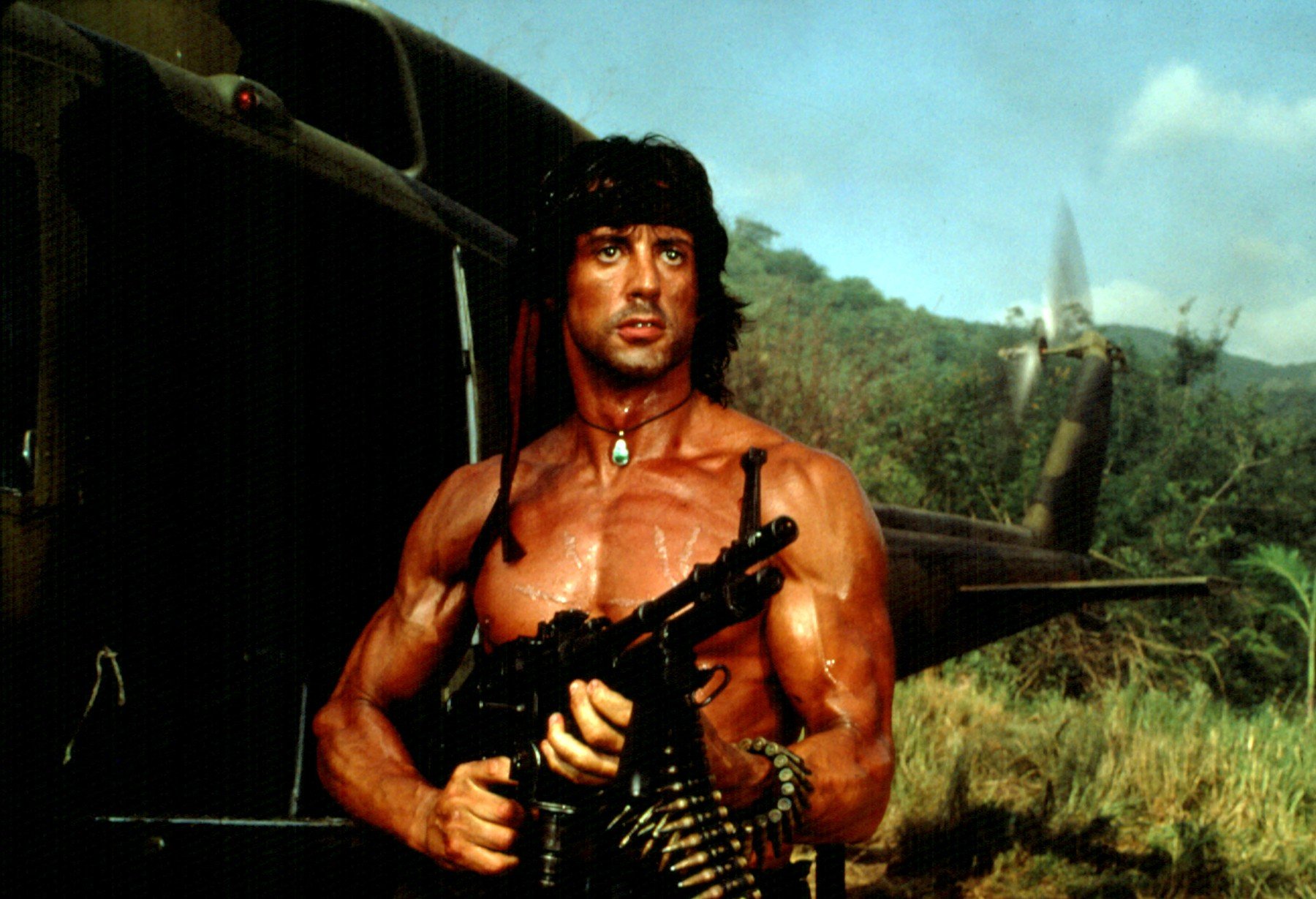 Sylvester Stallone kao Rambo