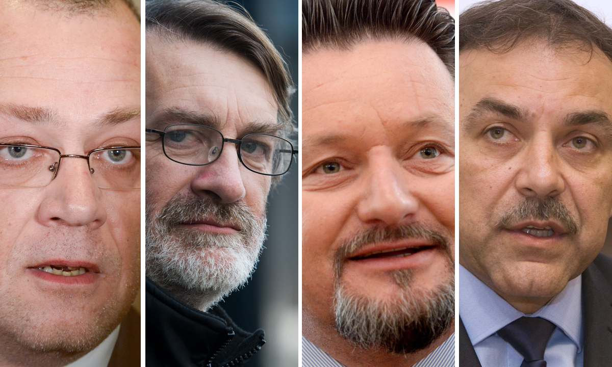 Zlatko Hasanbegović, Ivica Relković, Lovro Kuščević, Vlaho Orepić