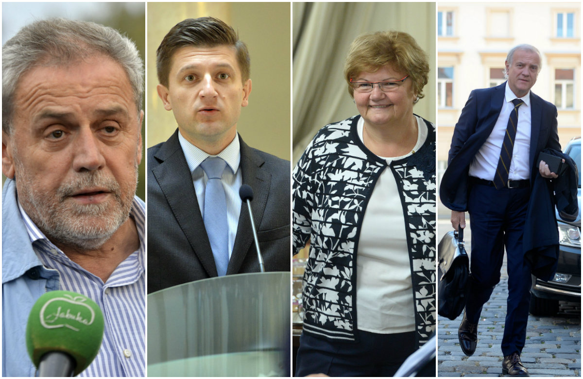 Milan Bandić, Zdravko Marić, Nada Murganić, Dražen Bošnjaković