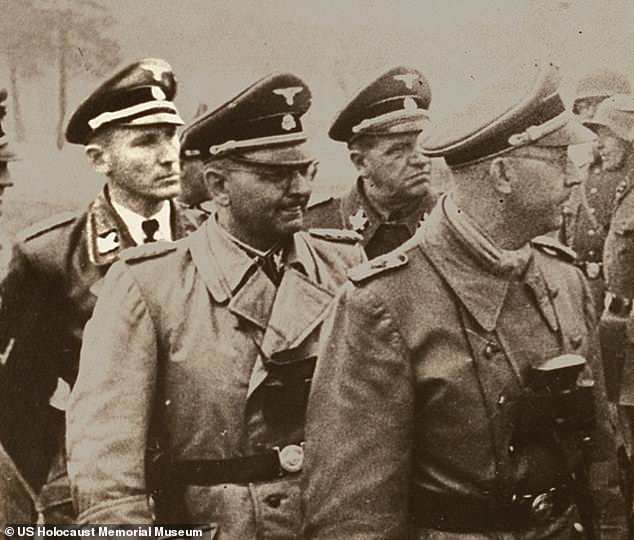 Otto Wächter (lijevo) tijekom sastanka sa Heinrich Himmlerom