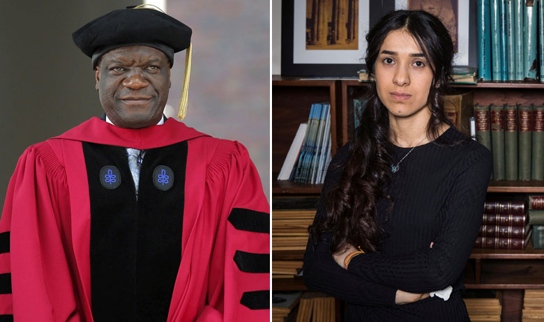 Denis Mukwege i Nadia Murad