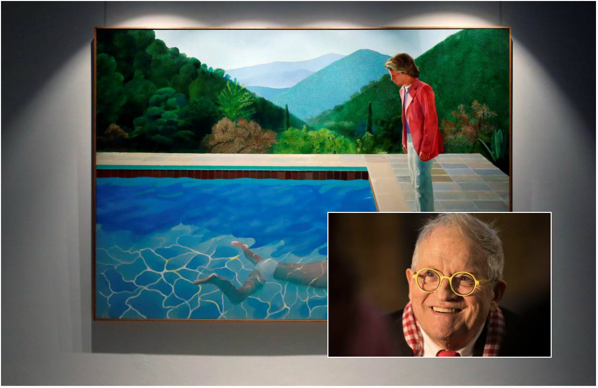 David Hockney, 'Portret umjetnika'