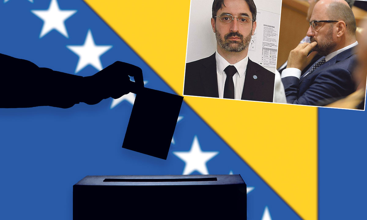 gore lijevo: Igor Vulje; gore desno: Milijan Brkić