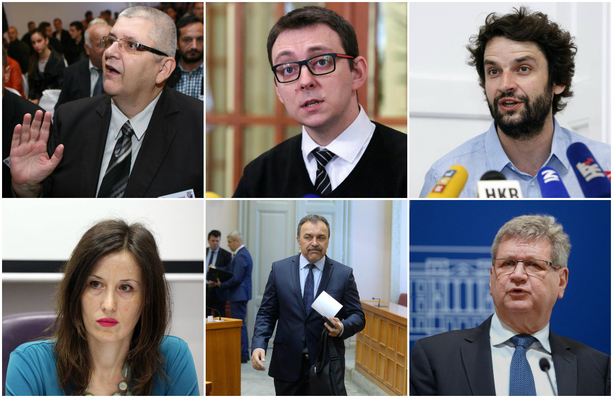 Anto Đapić, Bojan Glavašević, Boris Jokić, Dalija Orešković, Vlaho Orepić, Mirando Mrsić.