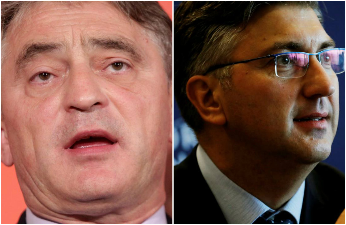 Željko Komšić, Andrej Plenković