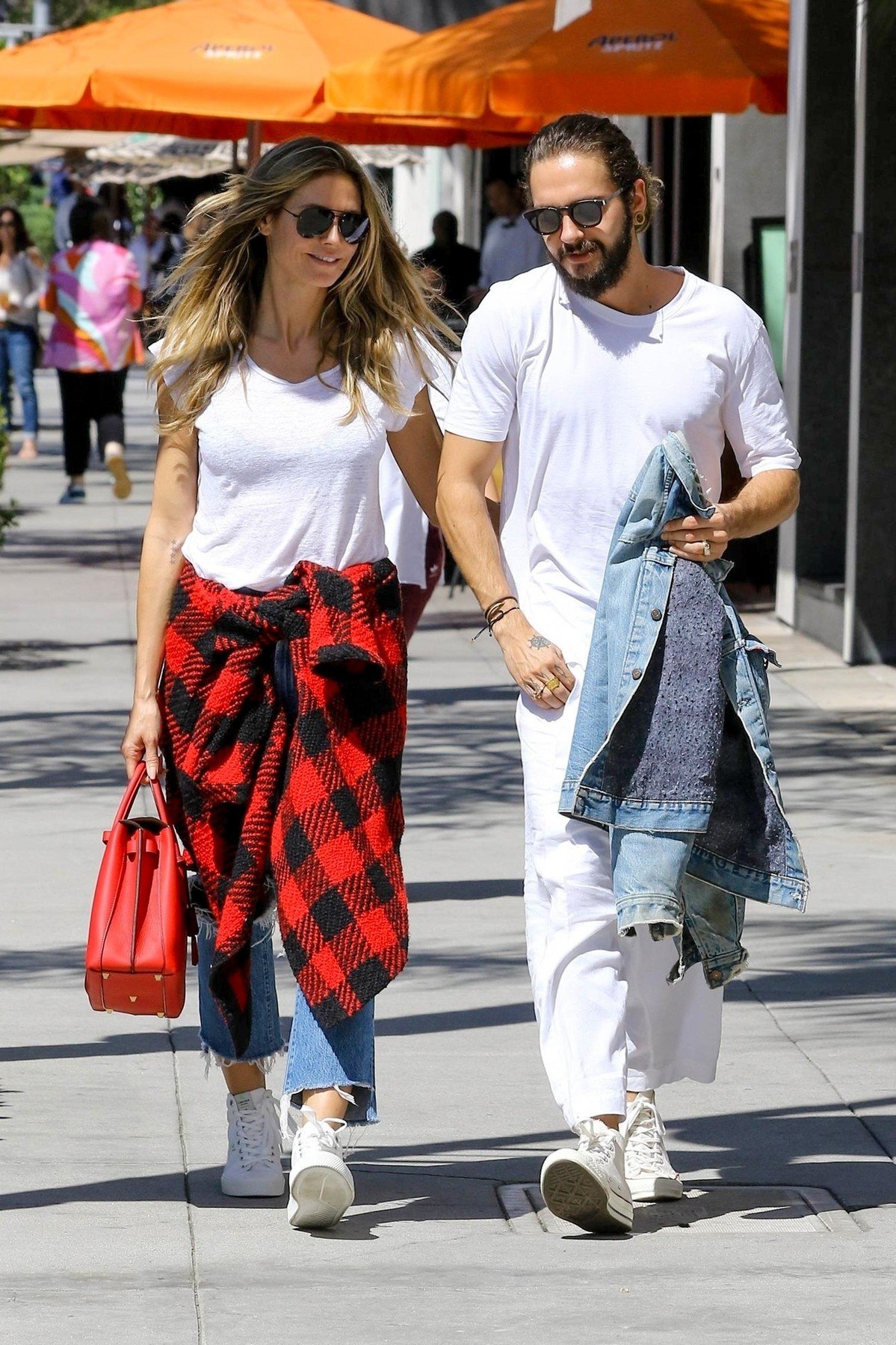 Heidi Klum i Tom Kaulitz u šetnji