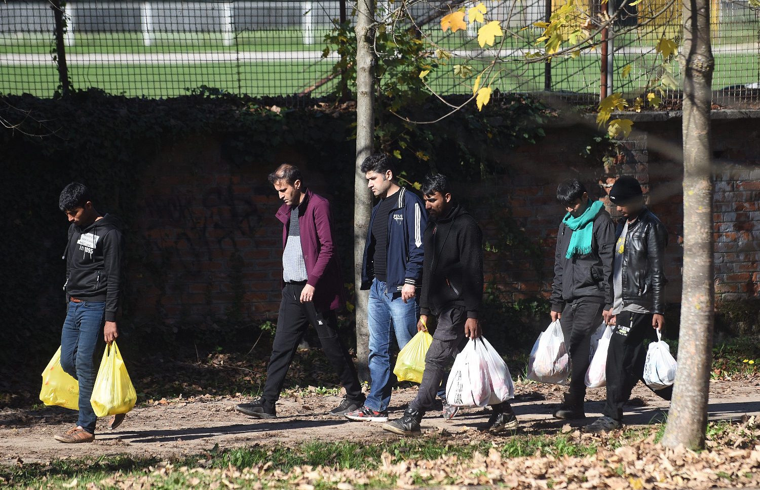 Migranti na ulicama Bihaća