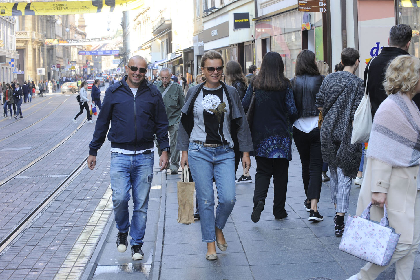 Mirjana Hrga sa suprugom Stašom Stefanovićem