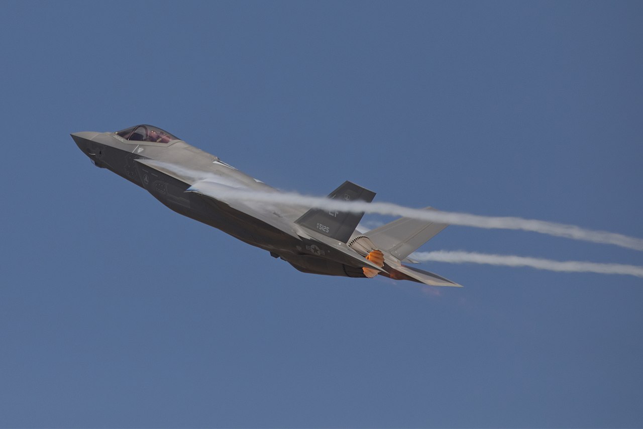 F-35A u letu