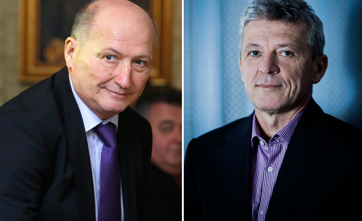 Miroslav Šeparović (lijevo) i Ivan Turudić (desno)