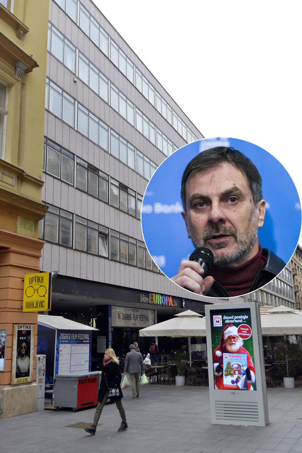 direktor ZFF-a Boris T. Matić (u krugu)