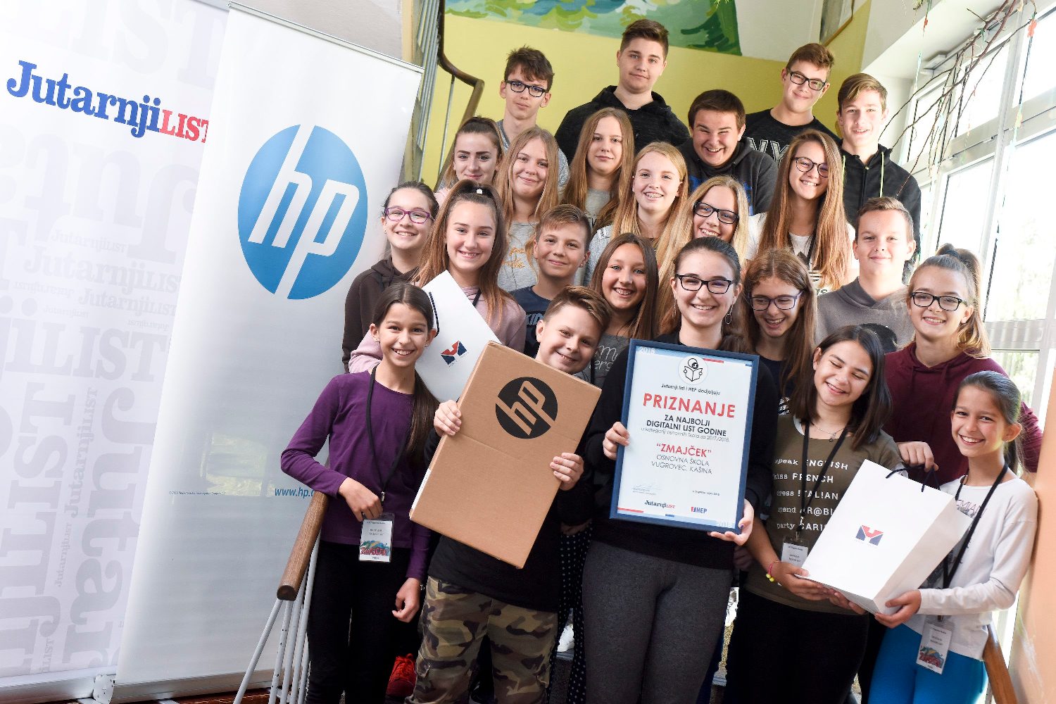 Učenici OŠ Vugrovec