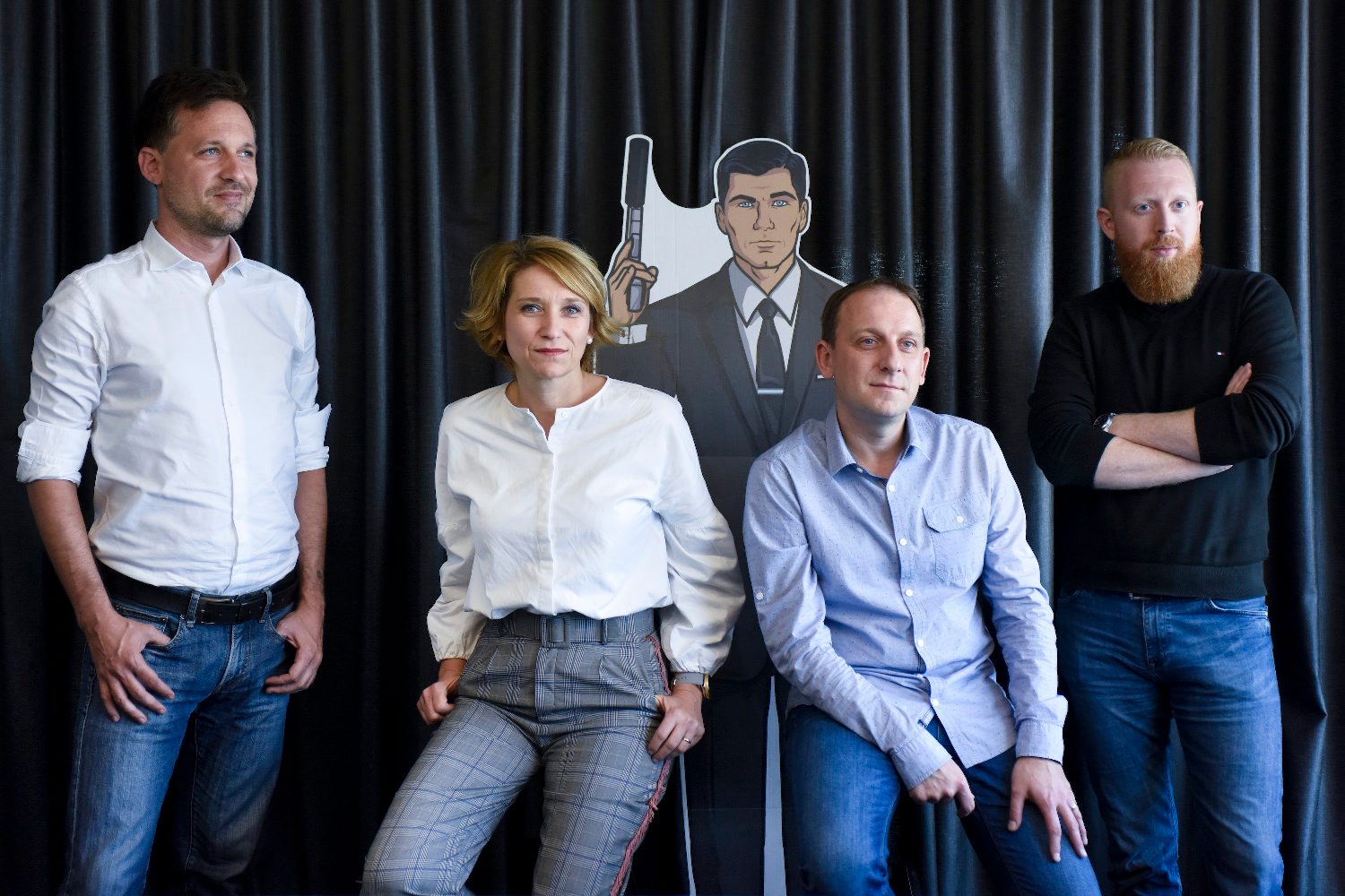 Na fotografiji: Damjan Geber, Nikola Kapraljević, Mihaela Smadilo i Ivan Skender