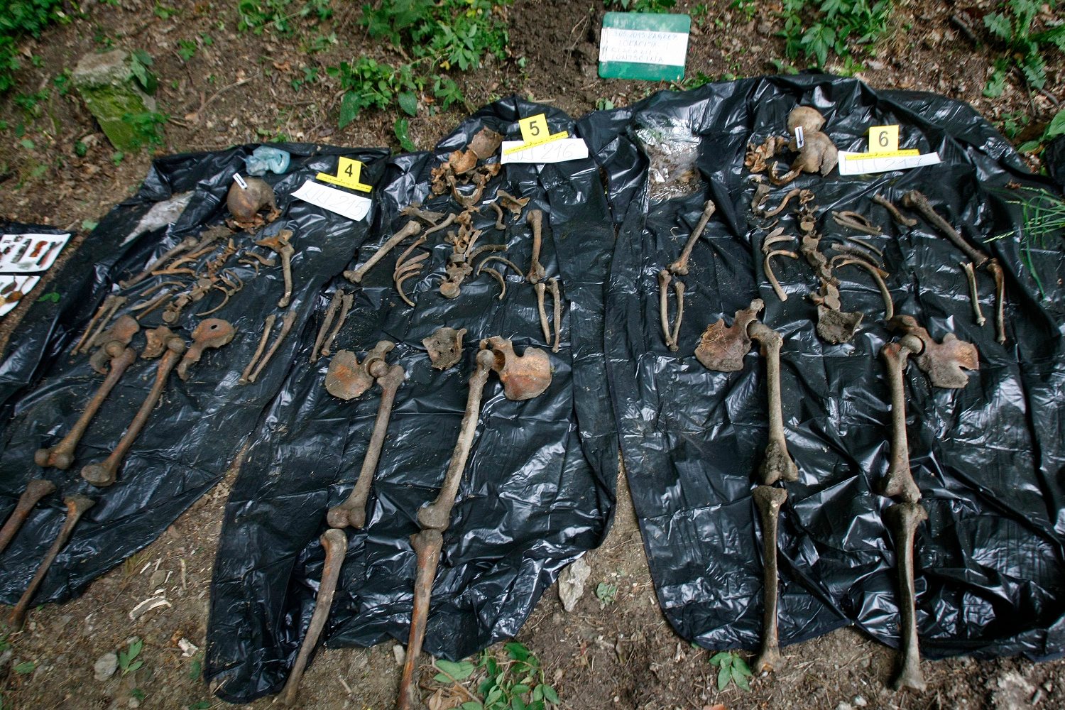 Ilustracija (ekshumacija posmrtnih ostataka žrtava iz Drugog svjetskog rata u Gračanima)