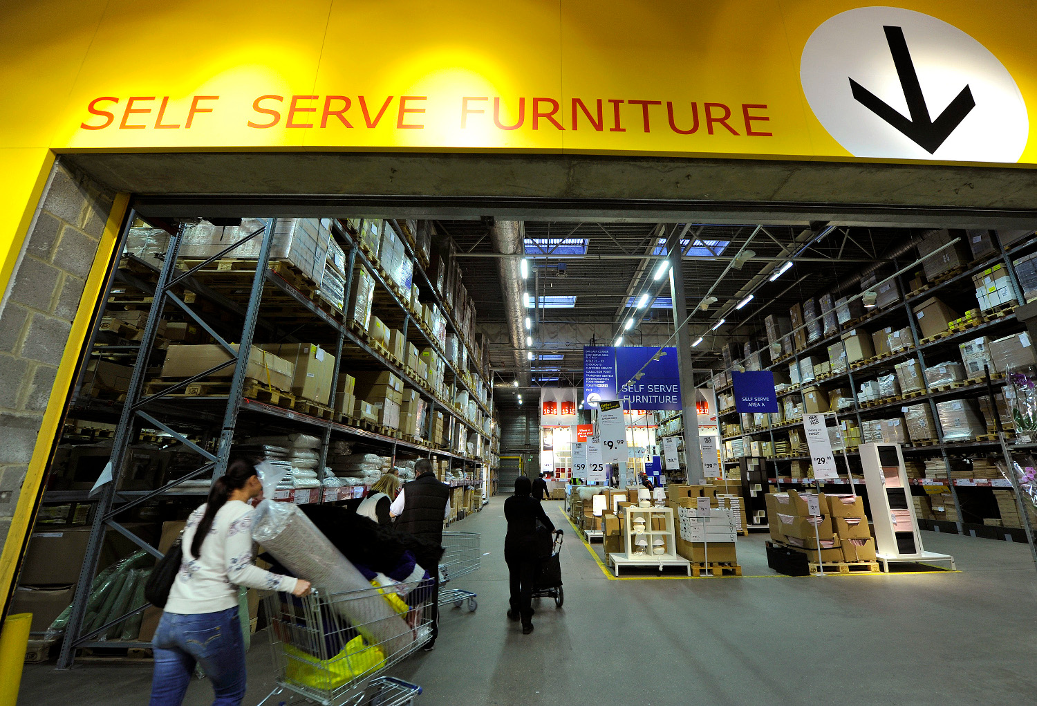 Arhivska fotografija, Ikea u Londonu