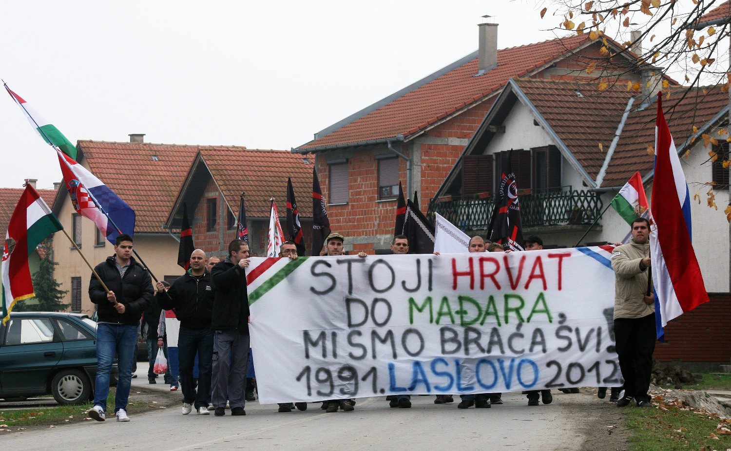 Detalj s polaganja vijenaca 2102. godine