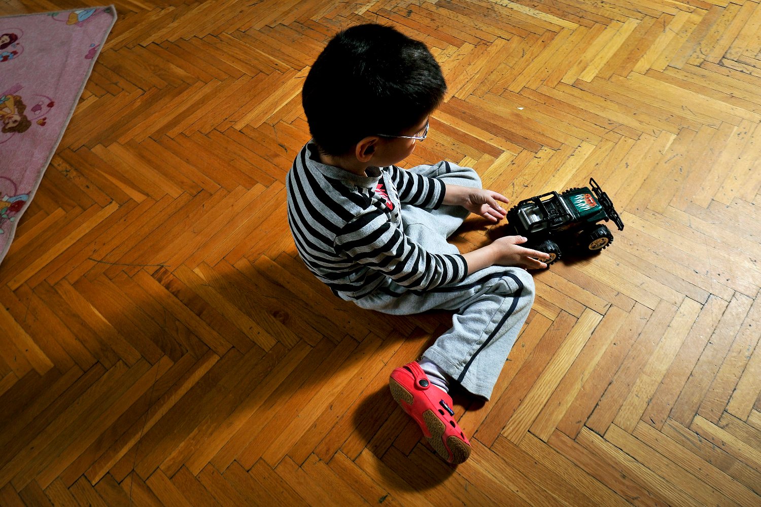 Child in Zagreb's Foster home