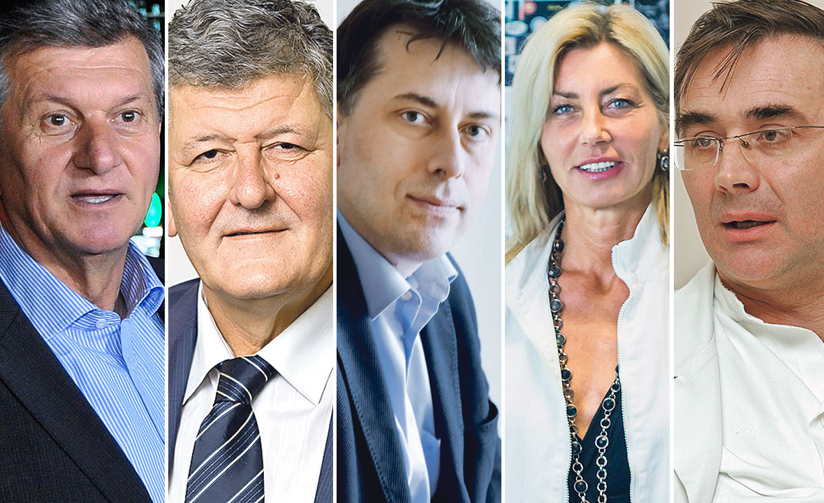 Milan Kujundžić, Ante Ćorušić, Darko Marčinko, Dinka Pavičić Baldani i Berivoj Mišković