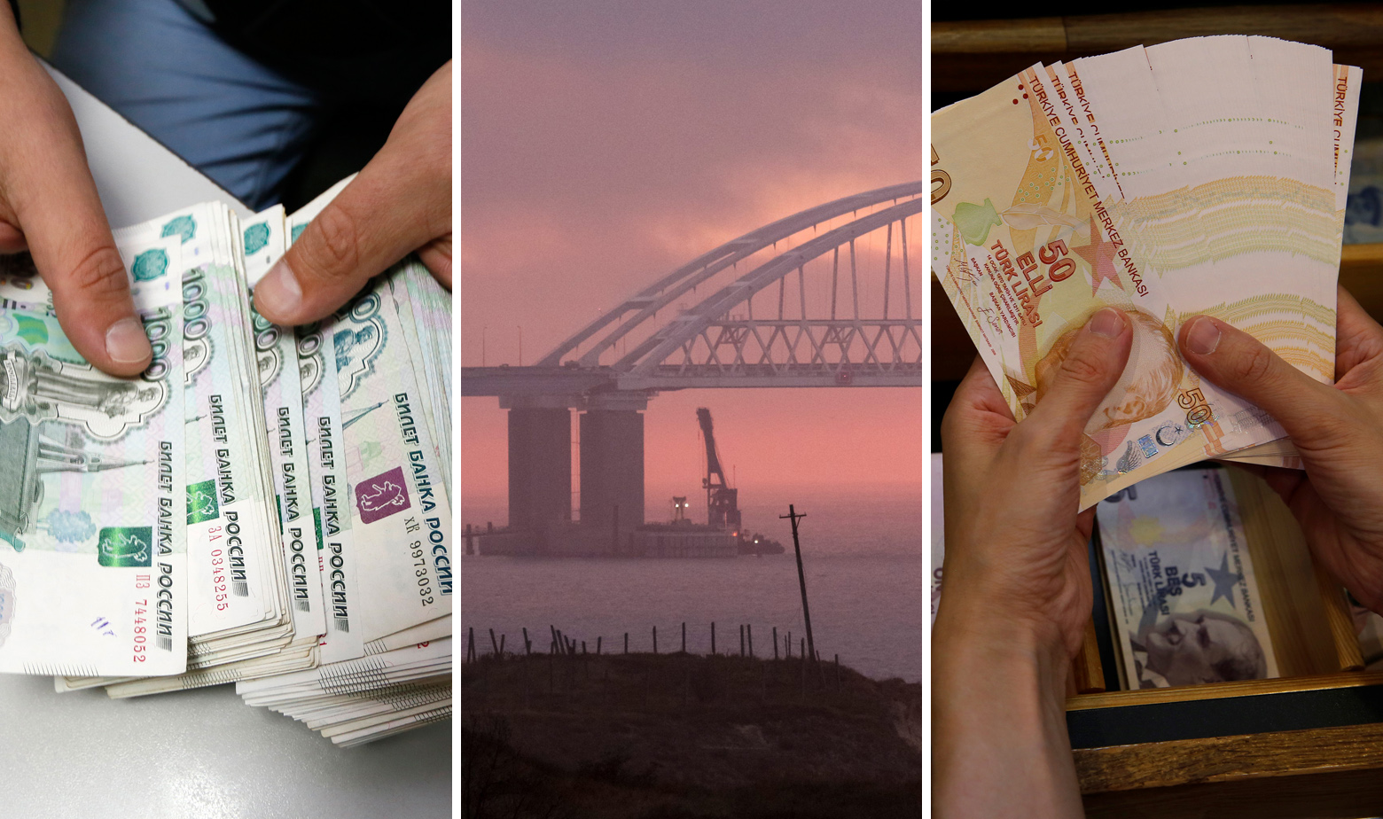 Ruski rubalj, most na Krimu i turska lira