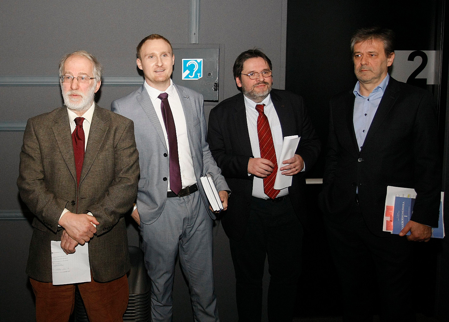 Ivo Bičanić, Milan Deskar Škrbić i Velimir Šonje